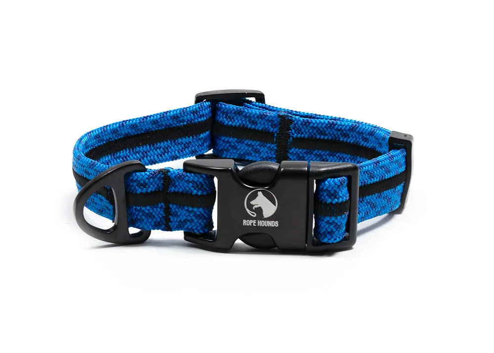 Adventure Dog Collar - Blues