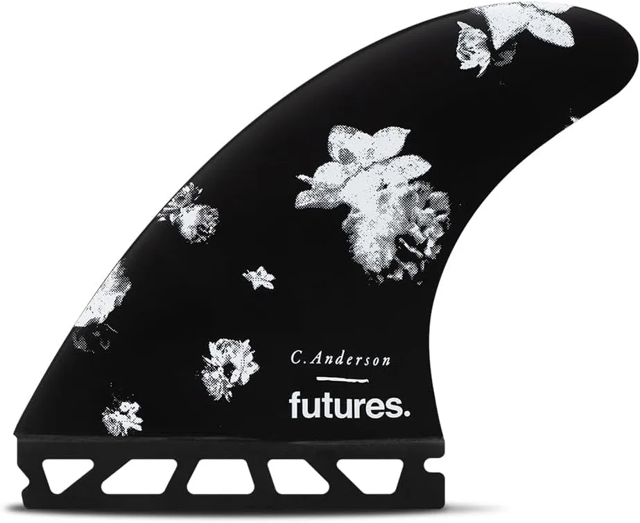 Ando Blackstix Thruster Fin Set Black L