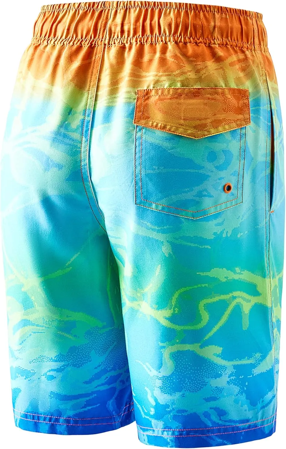 Boys Swim Trunks Quick-Dry w/Ultra Soft Jersey Lining Premium Eco Material UPF 50 