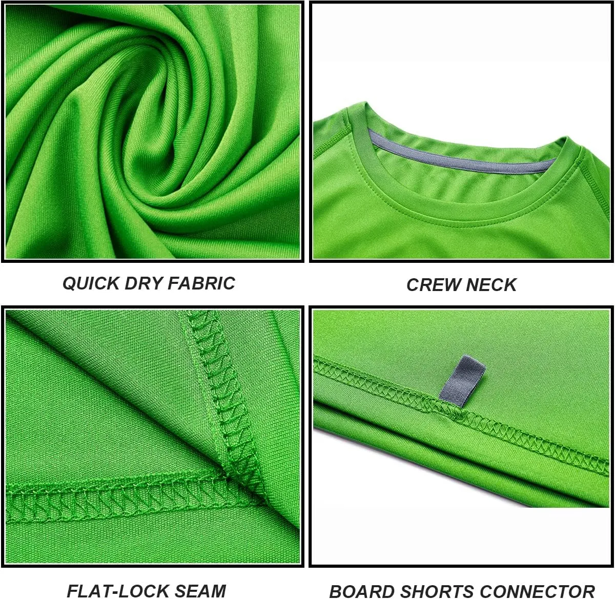 DEVOROPA Boy's UPF 50  Long Sleeve Rash Guard Swim Shirt Quick Dry Lightweight Swimsuit Youth SPF Fishing Hiking Sun Shirts