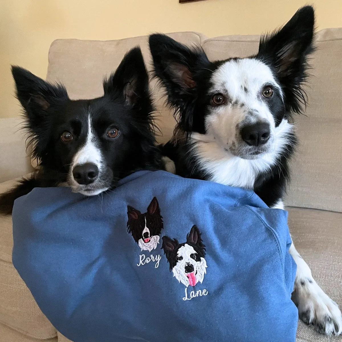 Dog Lover Twin Pack: Embroidered Sweatshirt & Hat