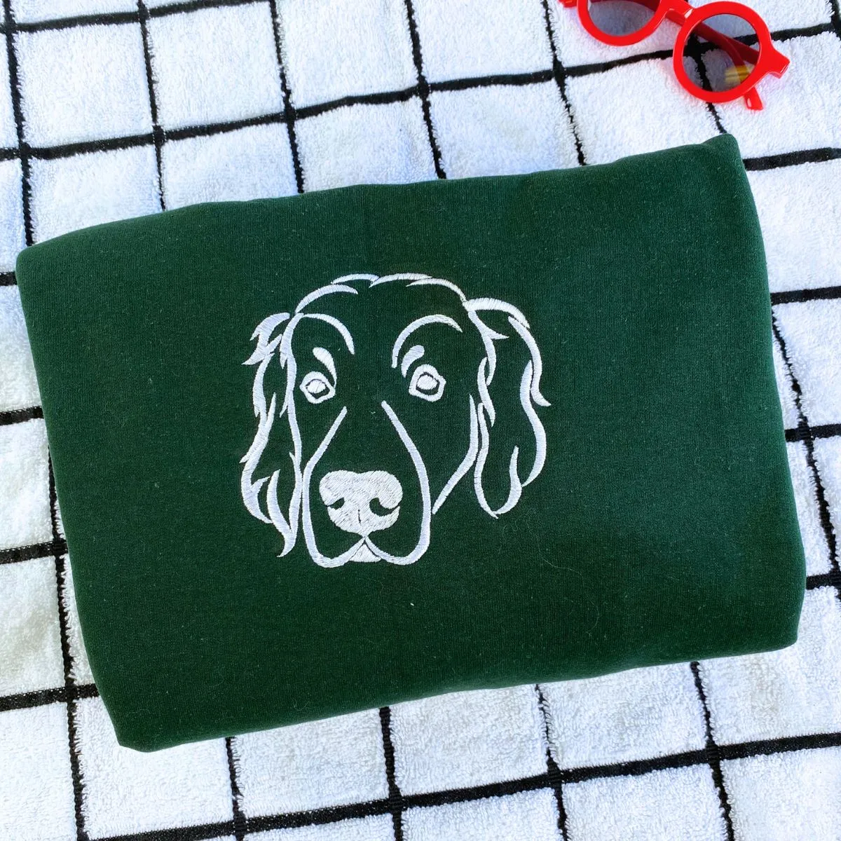 Dog Lover Twin Pack: Embroidered Sweatshirt & Hat
