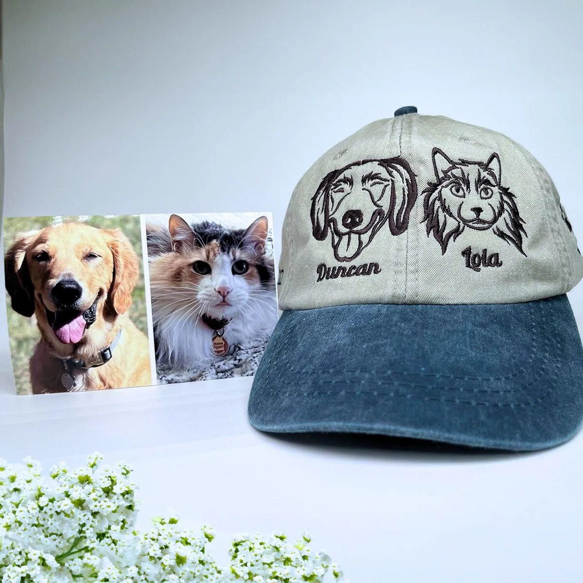 Dog Lover Twin Pack: Embroidered Sweatshirt & Hat