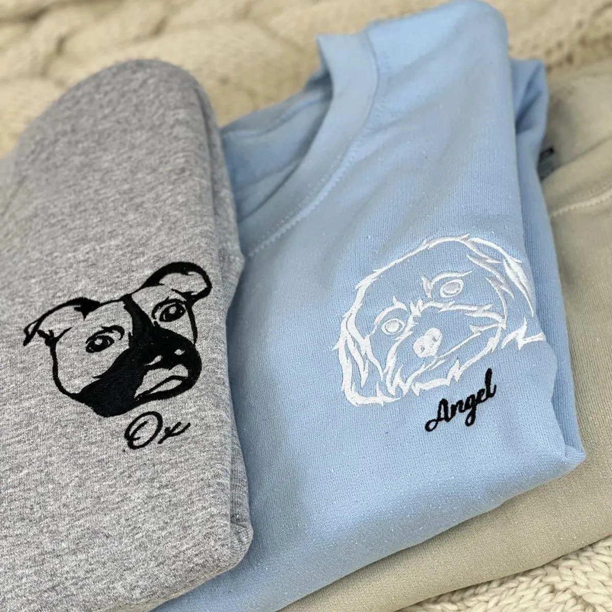Dog Lover Twin Pack: Embroidered Sweatshirt & Hat
