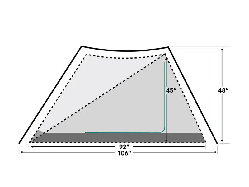 Durston Gear X-Mid 2 Solid Ultralight Tent