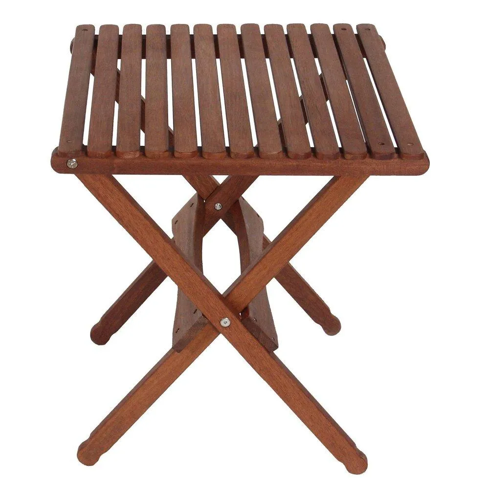 Folding Wood Camp Table