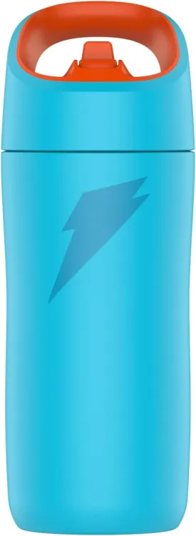 Gatorade Kids' Rookie Metal Water Bottle, 12oz, Stainless Steel Bottle, Double-Wall Insulation, Vacuum Insulated, Thermo Mug