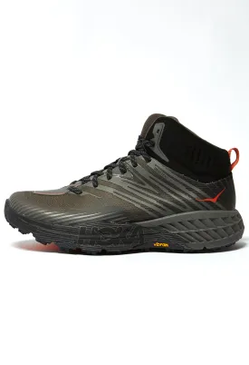 Hoka Speedgoat 2 Mid GORE-TEX Men's Boots - Anthracite/Dark Gull Grey