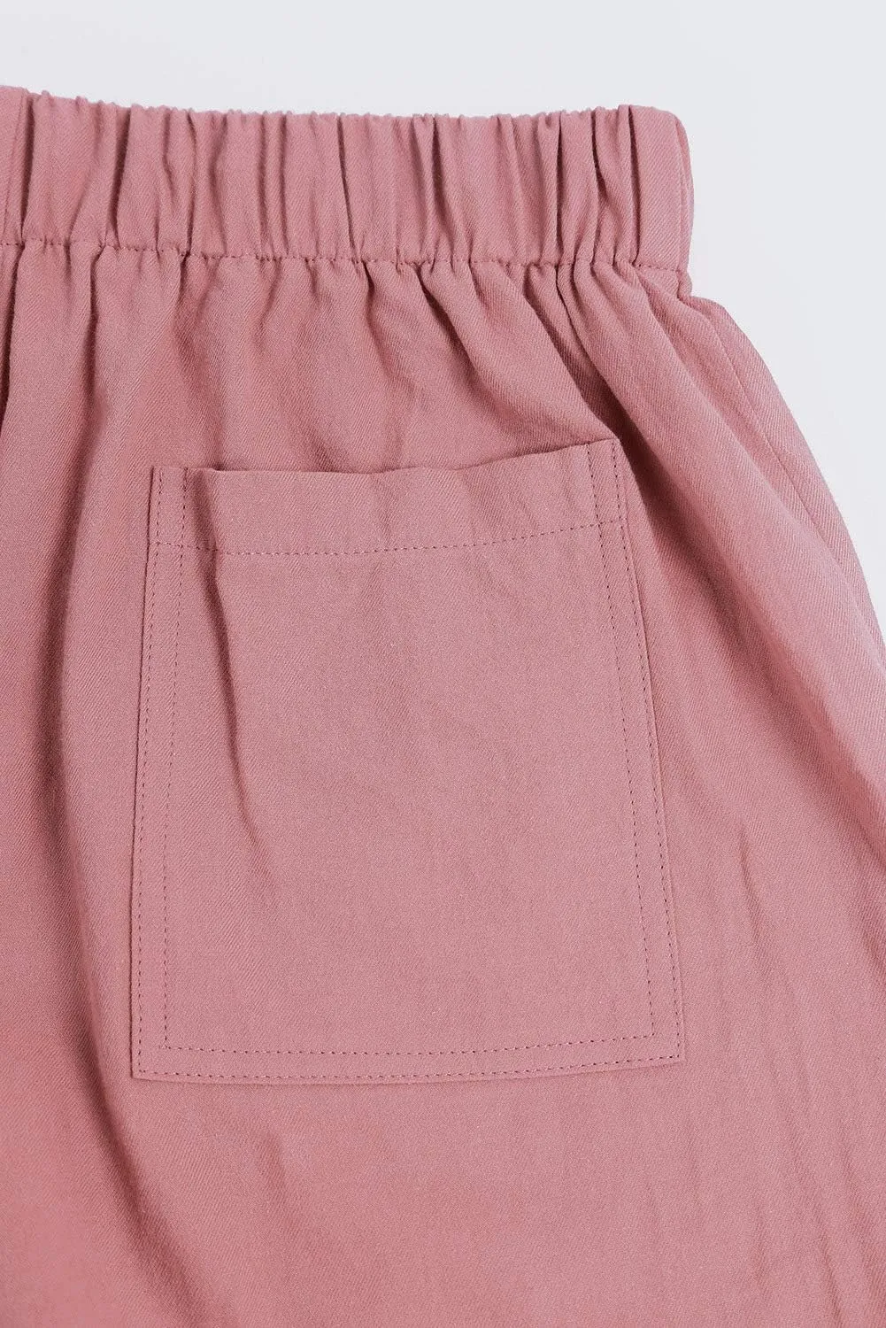 HVEPUO Women Casual Summer Shorts Elastic High Waisted Short Pants with Pockets