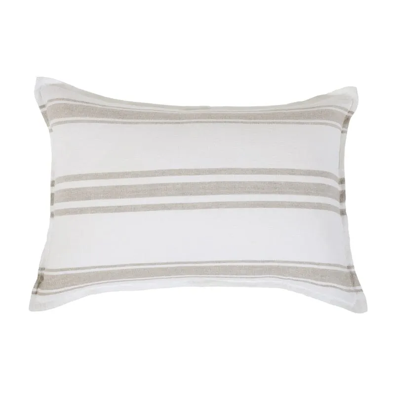 Jackson White and Natural Bedding by Pom Pom at Home