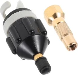 MAGICLULU 1 Set Car Air Pump Valve Adapter Inflatable Boat Sup Pump Adaptor Pumping Connector Nozzle for Inflatable Kayak Stand Up Paddle Board