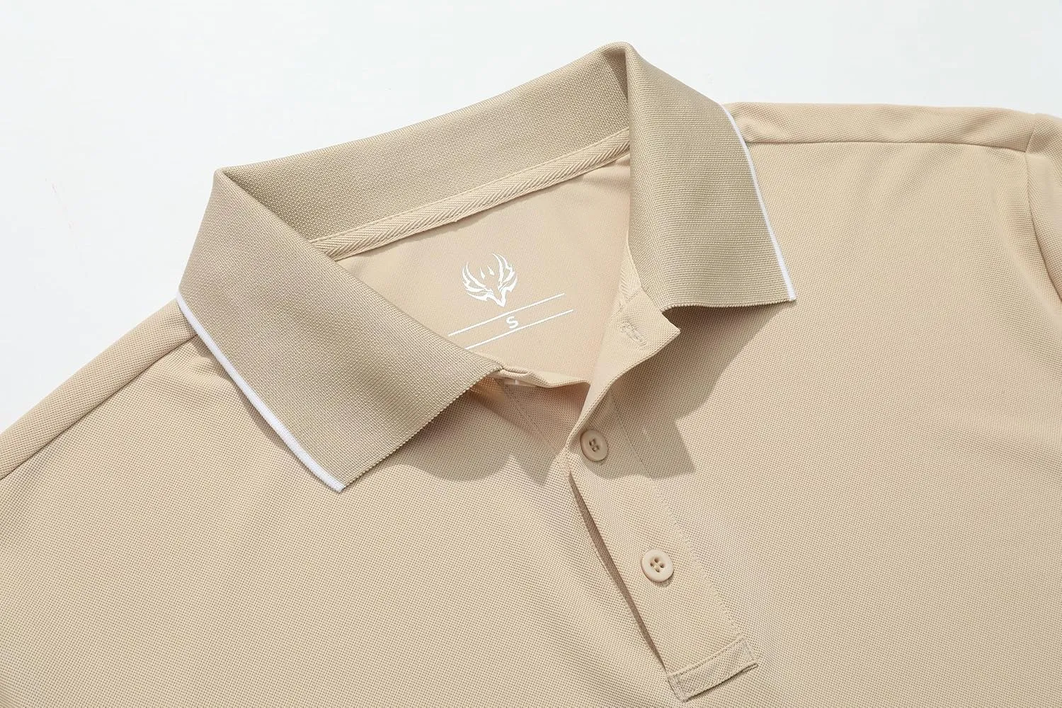 Men's Quick-Dry Active Polo Shirts for Golf & Tennis Short Sleeve Lightweight Tactical Shirt