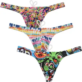 OROCOJUCO Sexy Men's Swim Thong Bikini Swimwear Board Surf Short Trunks Contour Pouch Tangas Swimsuit
