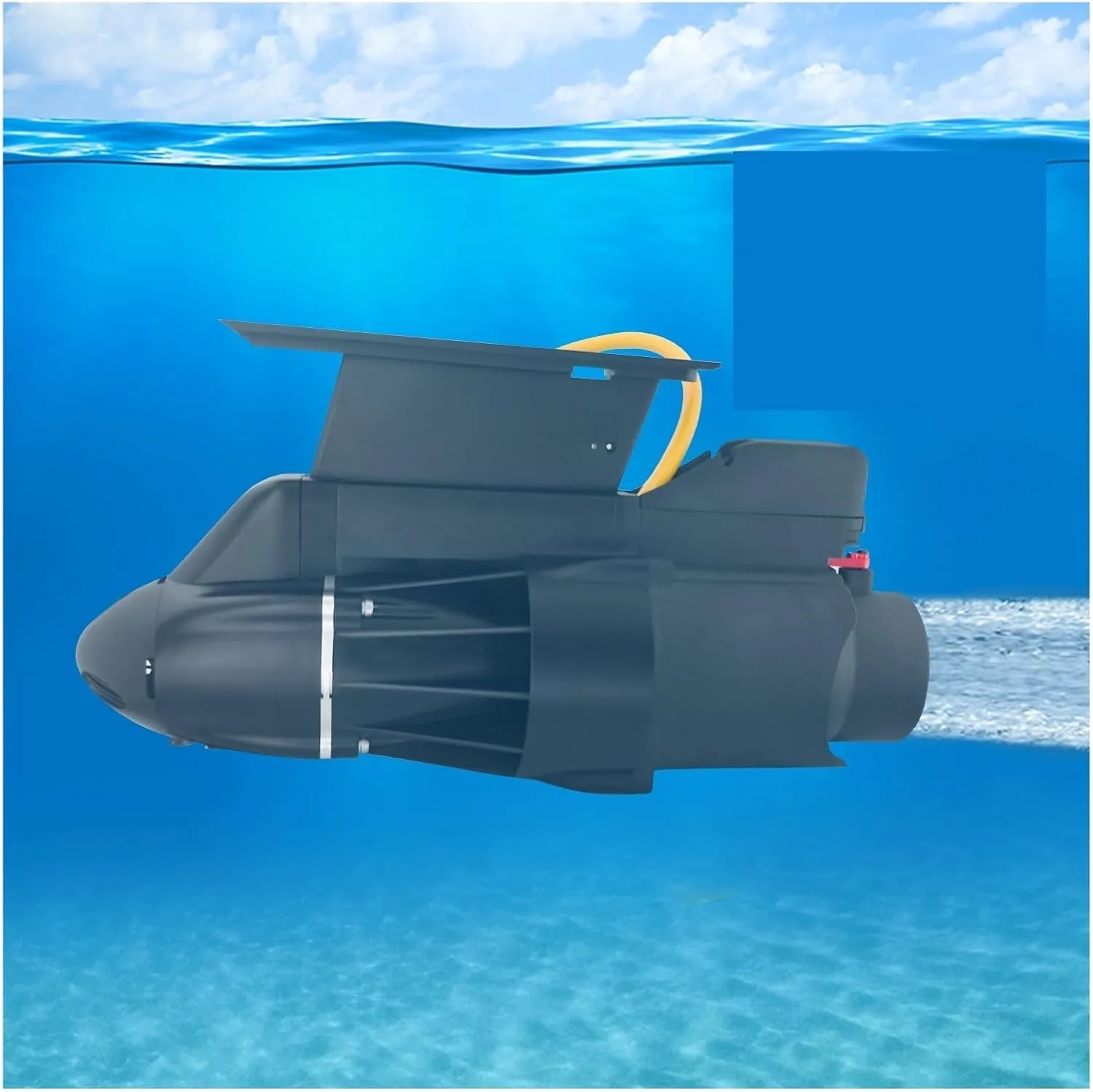 Power Fin Electric Brushless Motor Inflatable Boat Propeller Underwater Thruster for Sup Paddle Board Inflatable Fishing Kayak for Inflatable,Paddle Boards,Fishing Boats