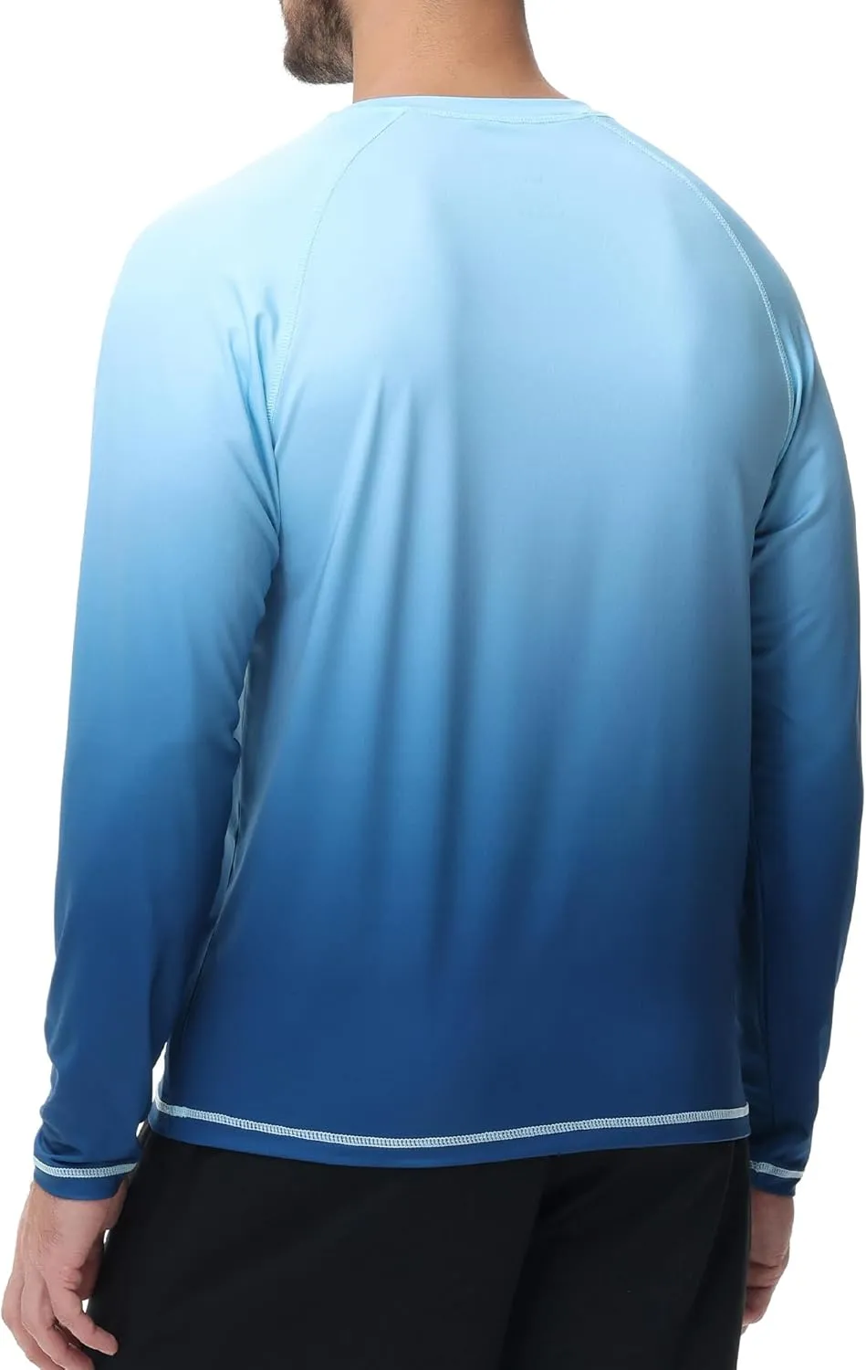 Satankud Men's UPF 50  Rash Guard Swim Shirts Short/Long Sleeve Sun Protection Summer Beach Hawaiian T-Shirt