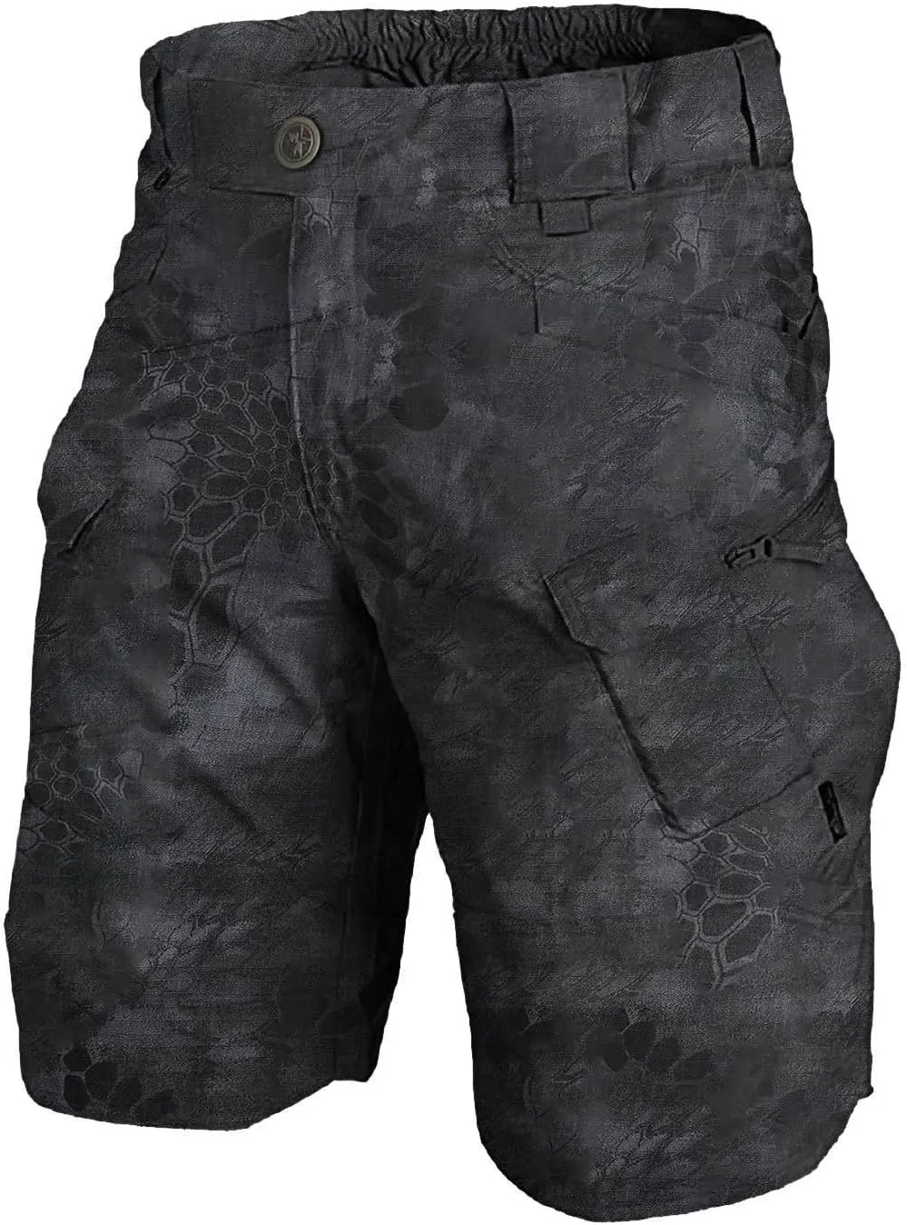 Tactical Cargo Shorts for Men Stretch Waist Waterproof Relaxed Fit Work Shorts Lightweight Hiking Short with Pockets