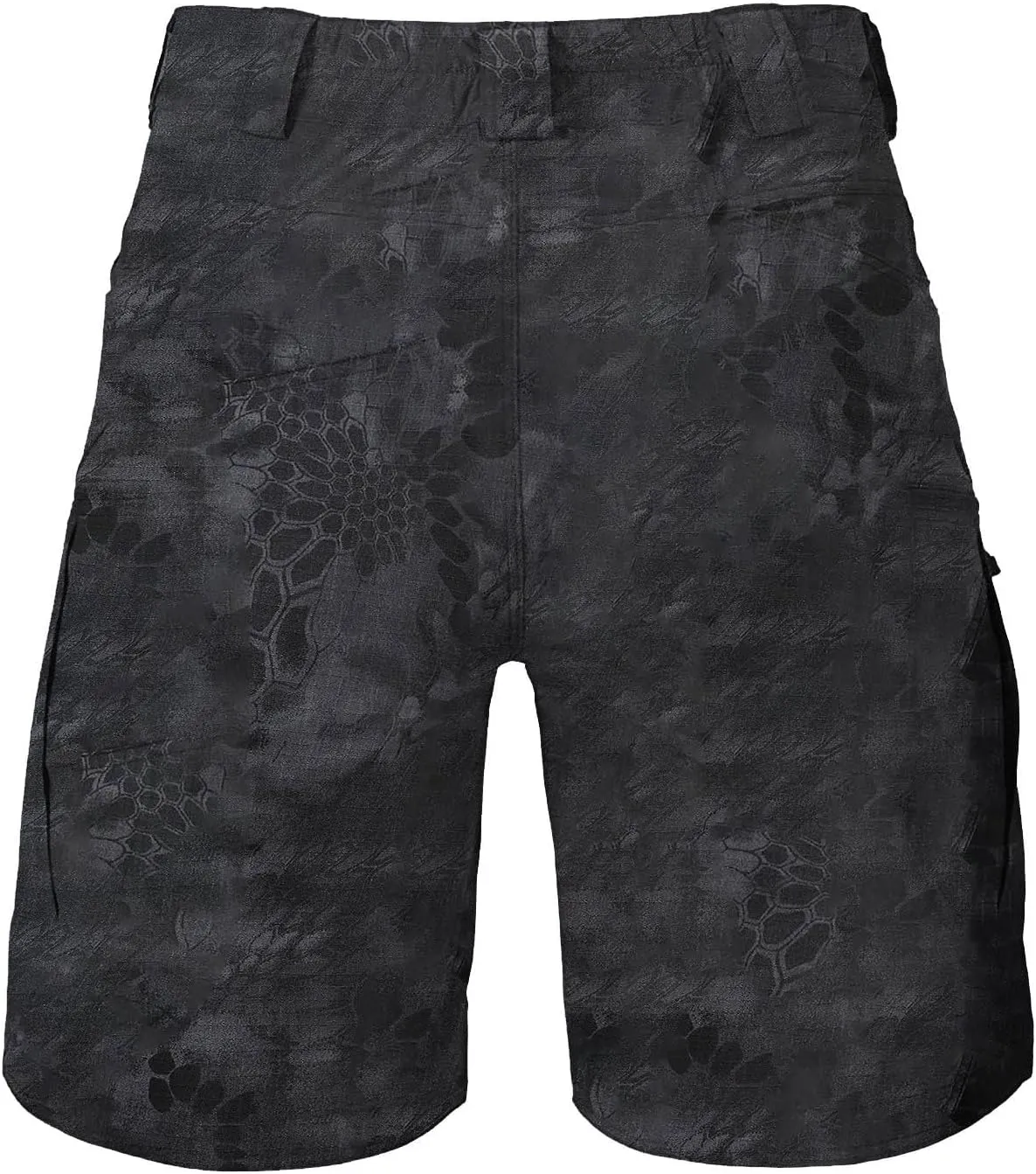 Tactical Cargo Shorts for Men Stretch Waist Waterproof Relaxed Fit Work Shorts Lightweight Hiking Short with Pockets