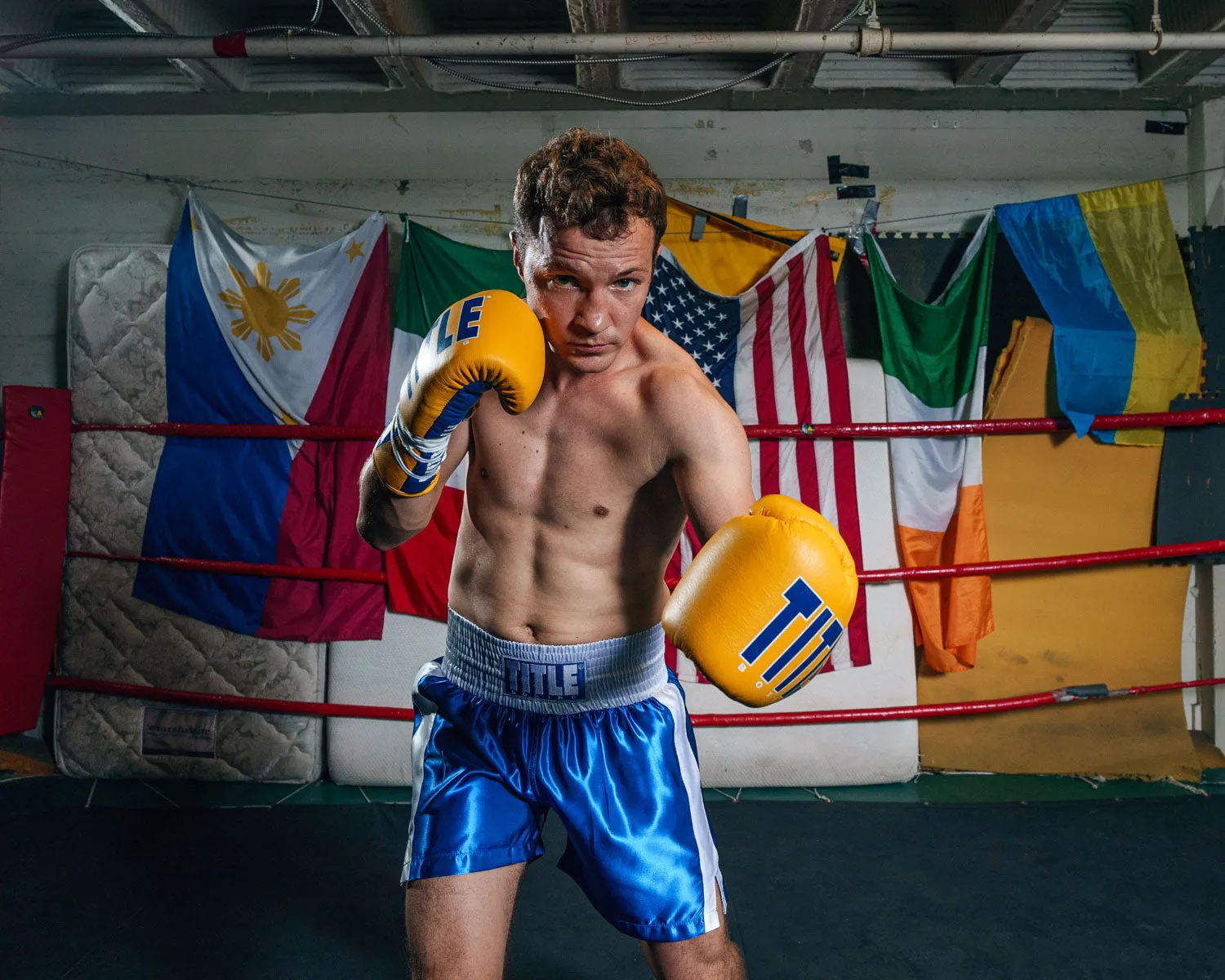 TITLE Boxing Pro Traditional Cut Trunks