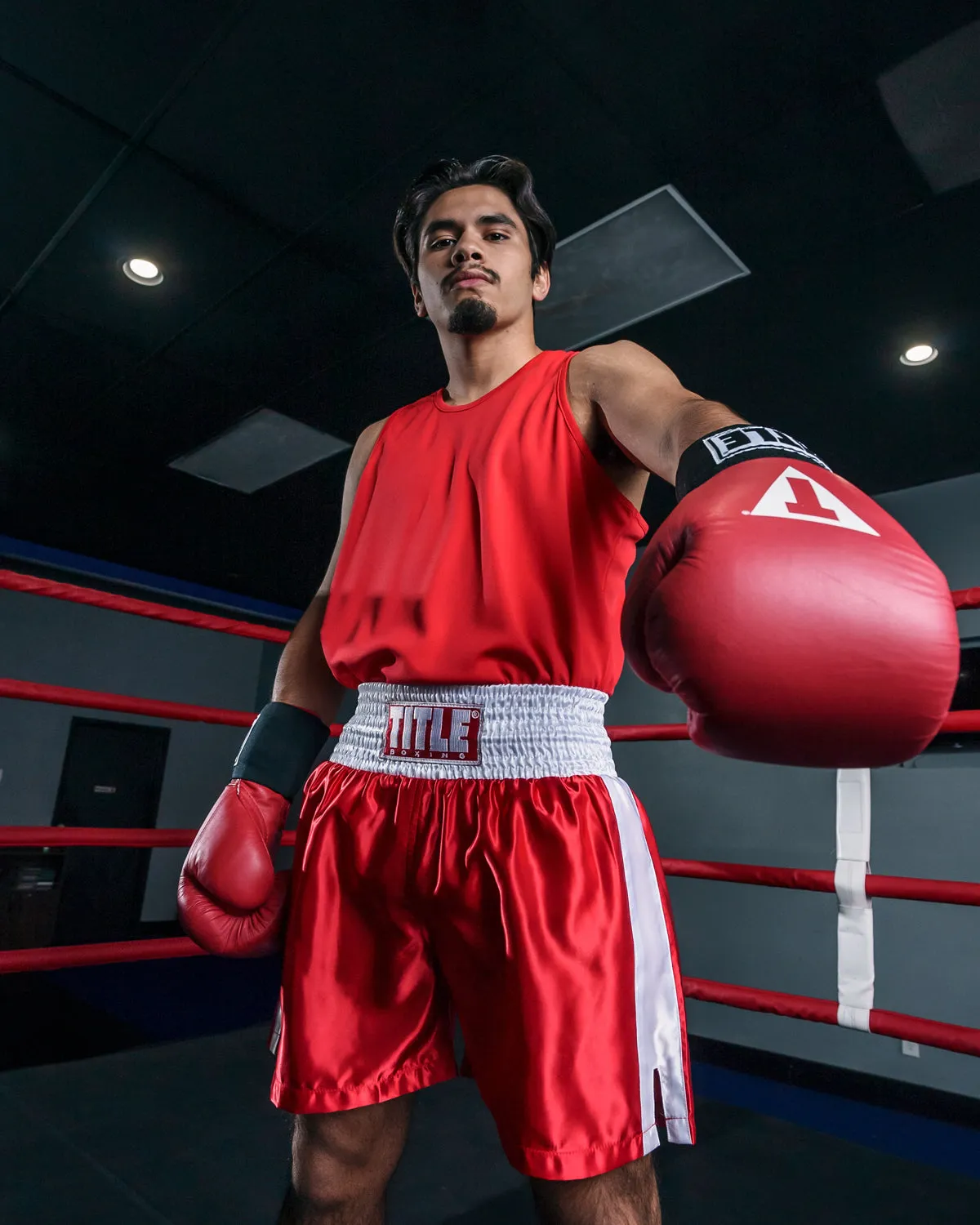 TITLE Boxing Pro Traditional Cut Trunks