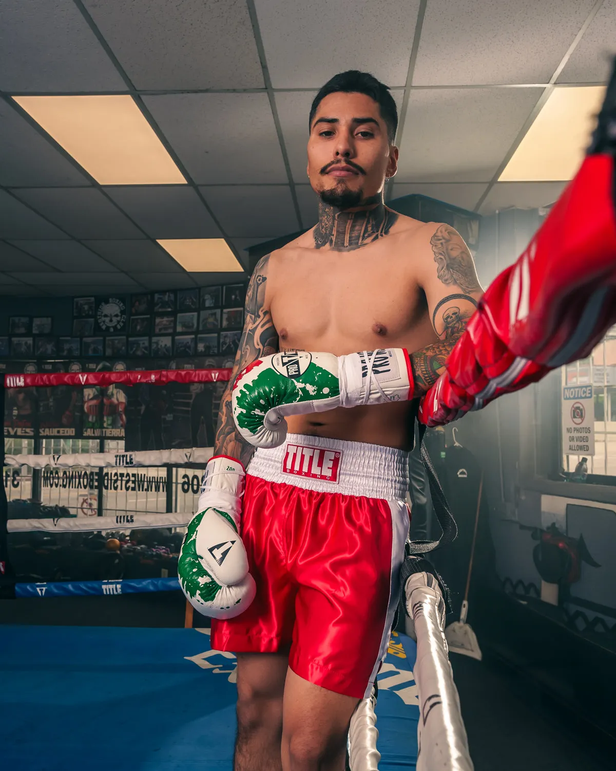 TITLE Boxing Pro Traditional Cut Trunks