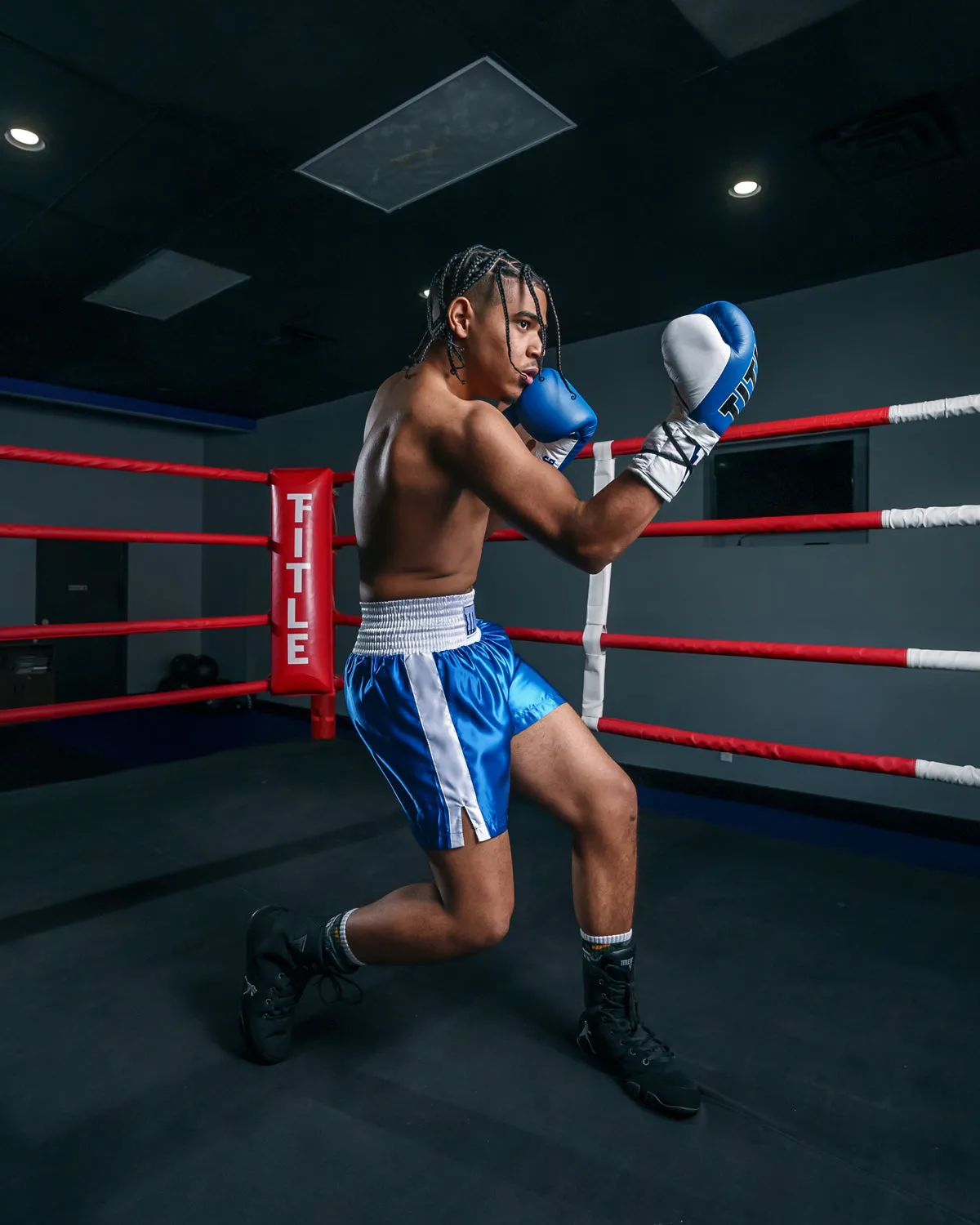 TITLE Boxing Pro Traditional Cut Trunks