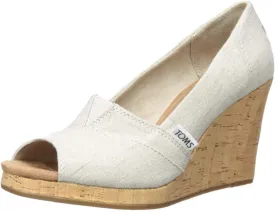 TOMS Women's Classic Espadrille Wedge Sandal